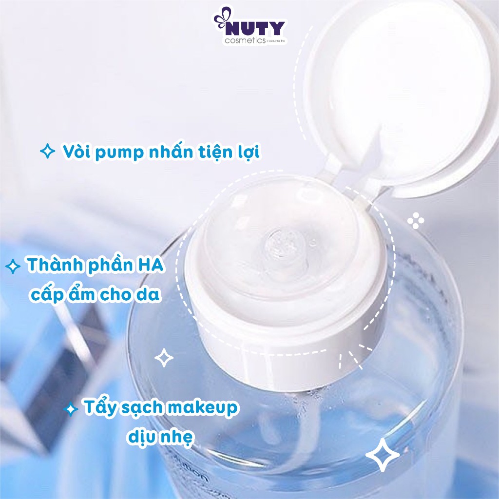 Ảnh Nước Tẩy Trang JMsolution Water Luminous SOS Ringer Cleansing Water Black & H9 Hyaluronic Ampoule (500ml, 850ml) 2