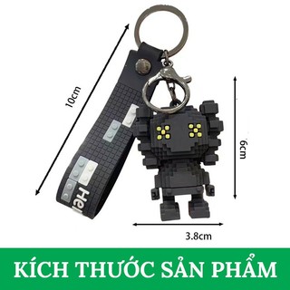 Móc Khóa Hình Xe Máy, Ô Tô Hình LEGO GẤU Ngầu Lì