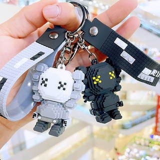 Móc Khóa Hình Xe Máy, Ô Tô Hình LEGO GẤU Ngầu Lì