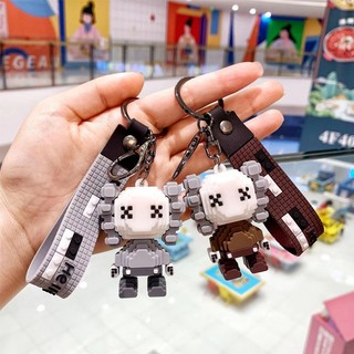 Móc Khóa Hình Xe Máy, Ô Tô Hình LEGO GẤU Ngầu Lì