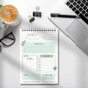 Sổ Daily Planner - Sổ lò xo, sổ Lên Kế Hoạch Daily Hằng Ngày size 14.5x21cm