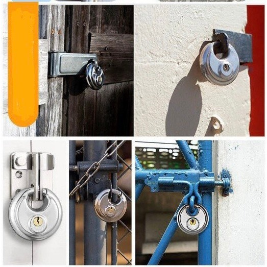 Khóa Chống Trộm Đa Năng 70mm – Cứng Cáp, Bền Bỉ, Chống Cắt Phá Hiệu Quả Cho Cửa Nhà & Phanh Đĩa Xe