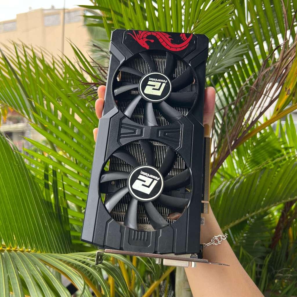 Card màn hình Power Color RX 570 4GB - RX 570 8GB | Shopee Việt Nam