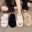 Dép lông 2 QUAI NGANG siêu ấm đế 3-4cm