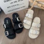 Dép 2 quai nhúm cao su đế 2,5cm