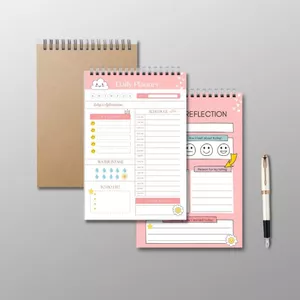 Sổ Daily planner - Sổ ghi chú kê hoạch theo ngày size 21x14,5cm