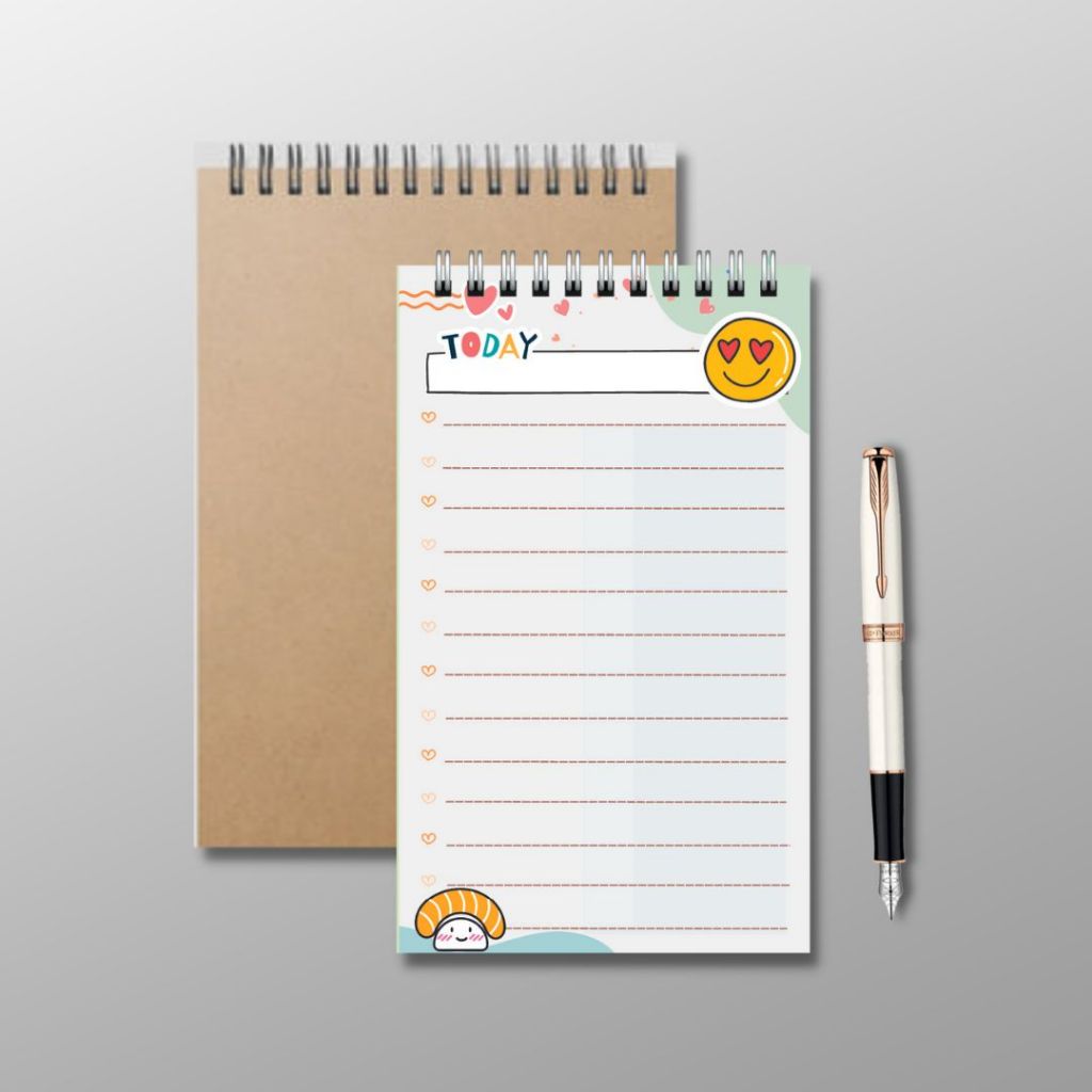 Sổ ghi chép từ vựng, học từ mới, size 14.5x10cm