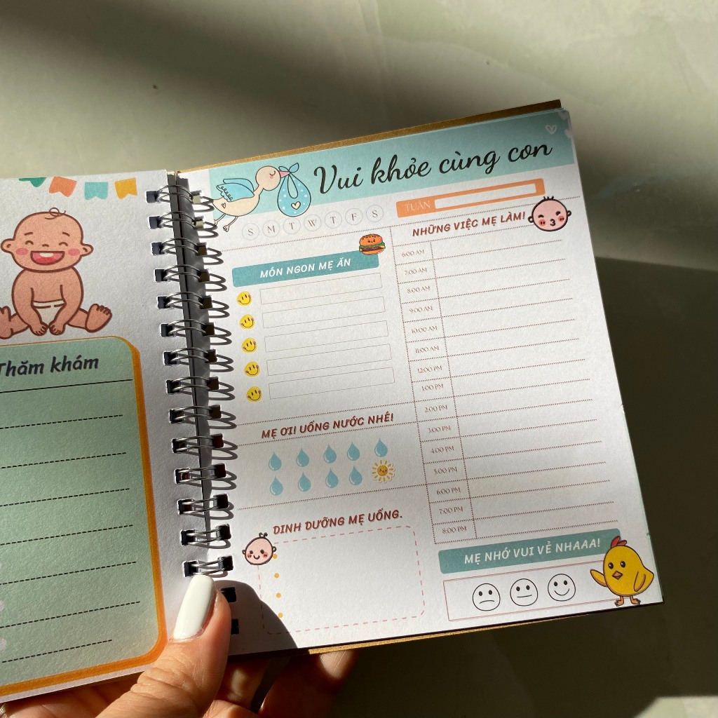 Sổ nhật kí cho mẹ bầu