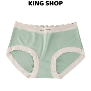 Quần lót nữ cao cấp chất liệu cotton đơn giản đáng yêu ôm dáng kháng khuẩn thoáng mát Kingshop L-057
