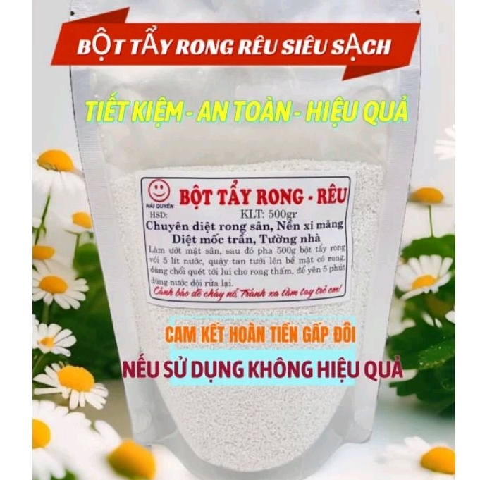 BỘT TẨY RONG RÊU HẢI QUYÊN SIÊU SẠCH 500g | Shopee Việt Nam