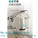Lớn Size treo quần áo Đa chức năng thông minh gấp gọn sào sào phơi đồ móc nhôm treo quần áo cây phơi Quần áo xào treo đồ — ảnh 6