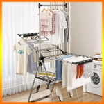 Lớn Size treo quần áo Đa chức năng thông minh gấp gọn sào sào phơi đồ móc nhôm treo quần áo cây phơi Quần áo xào treo đồ — ảnh 1