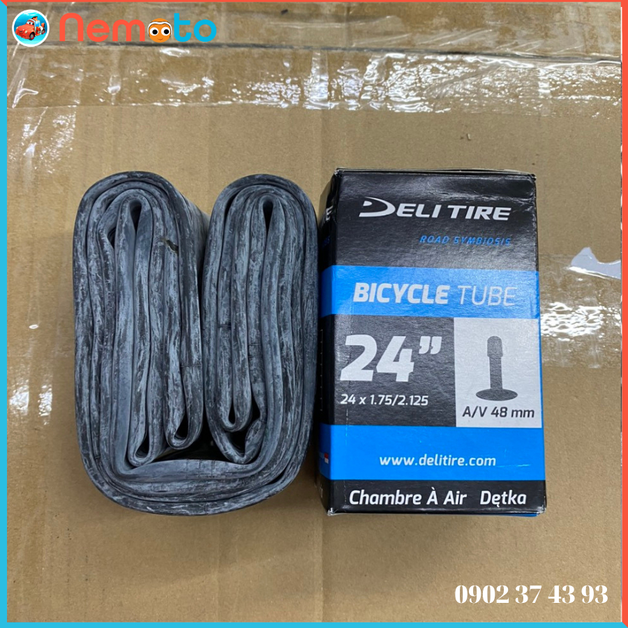 Ruột Xe Đạp - Lốp Xe Đạp 24in Deli Tire - Casumina Chính Hãng | Shopee ...