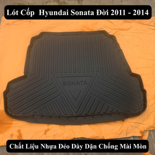 Lót Cốp Sonata Đời 2011 - 2023 Chống Mài Mòn Gấp Mép (Hàng Nội Địa Trung)