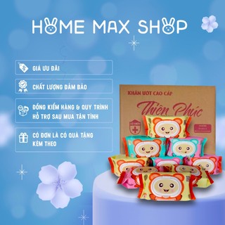 Khăn Ướt Thiên Phúc 100 Tờ Cho Bé An Toàn Tiện Lợi Tiết Kiệm Giá Sỉ, Khăn Ướt Trẻ Em Dịu Nhẹ Không Kích Ứng