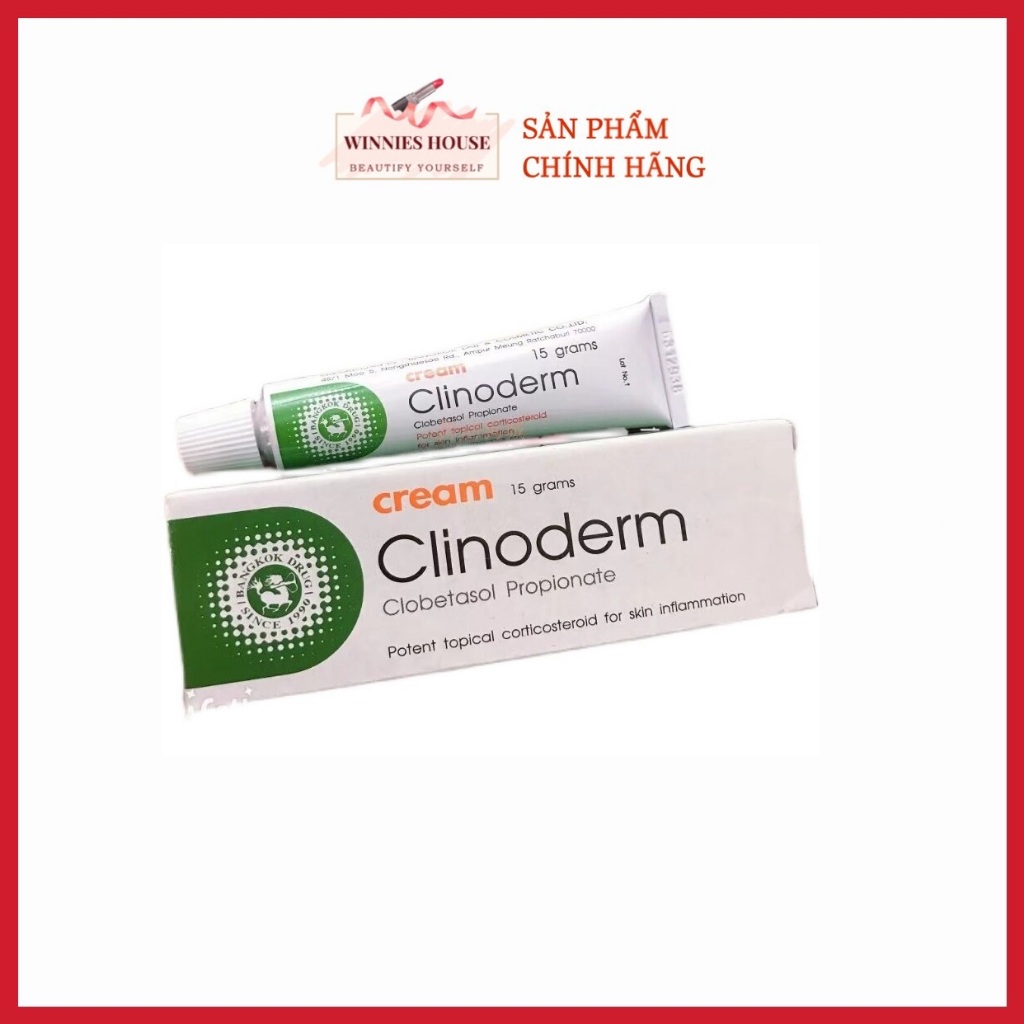 [CHÍNH HÃNG] Kem Dưỡng Da Khô Vảy Nến Clinoderm Thái Lan | Shopee Việt Nam