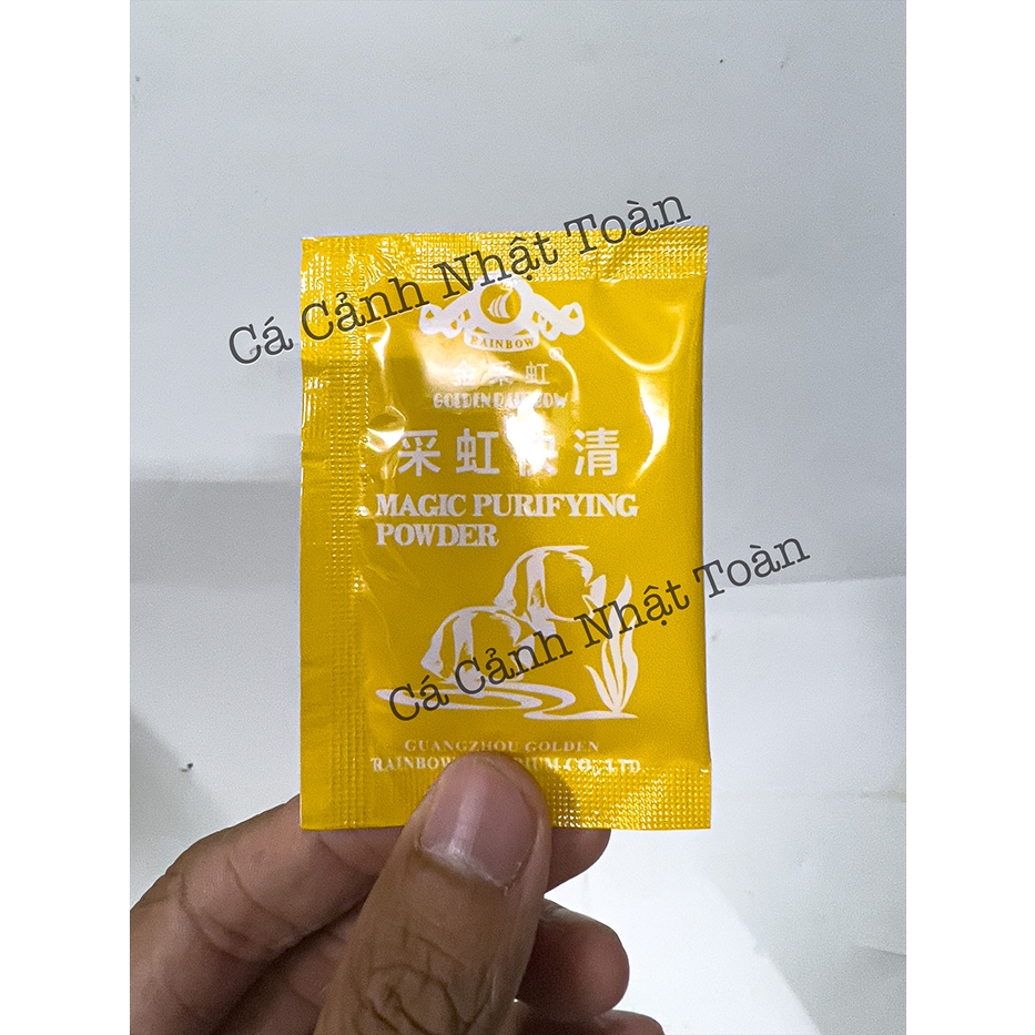 1 GÓI DIỆT RÊU HẠI CHO BỂ CÁ CẢNH GOLDEN RAINBOW