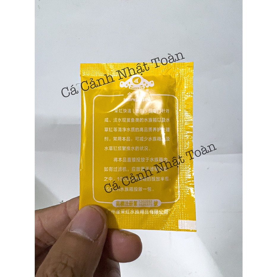 1 GÓI DIỆT RÊU HẠI CHO BỂ CÁ CẢNH GOLDEN RAINBOW