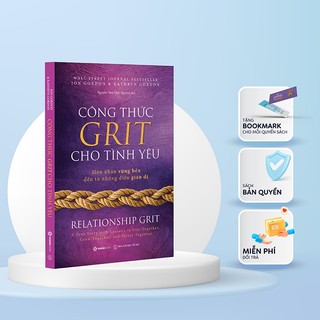 Sách - Công thức GRIT cho tình yêu - Tác giả Jon Gordon , Kathryn Gordon