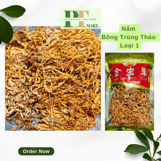 Bông Đông Trùng Hạ Thảo/ Nấm Kim trùng thảo. Gói 100g