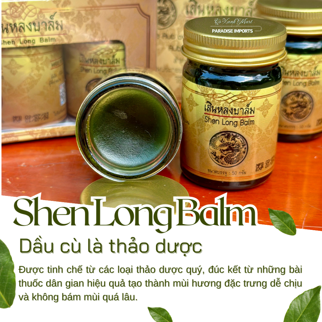 Dầu cù là Shen Long Balm, dầu Thái Lan chính hãng | Shopee Việt Nam