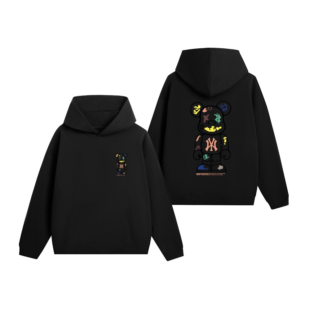 Áo Hoodie Gấu Bearbrick  Nhiều Màu-HD07