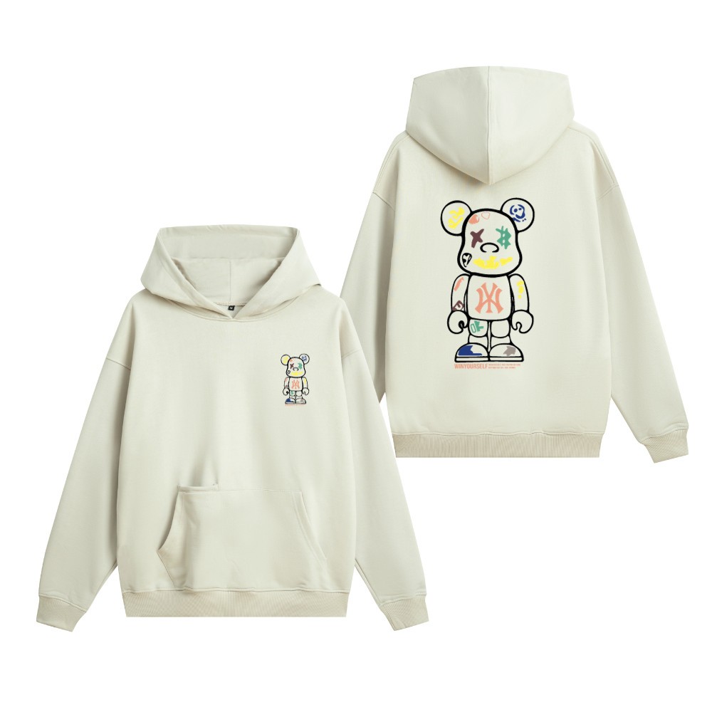 Áo Hoodie Gấu Bearbrick  Nhiều Màu-HD07