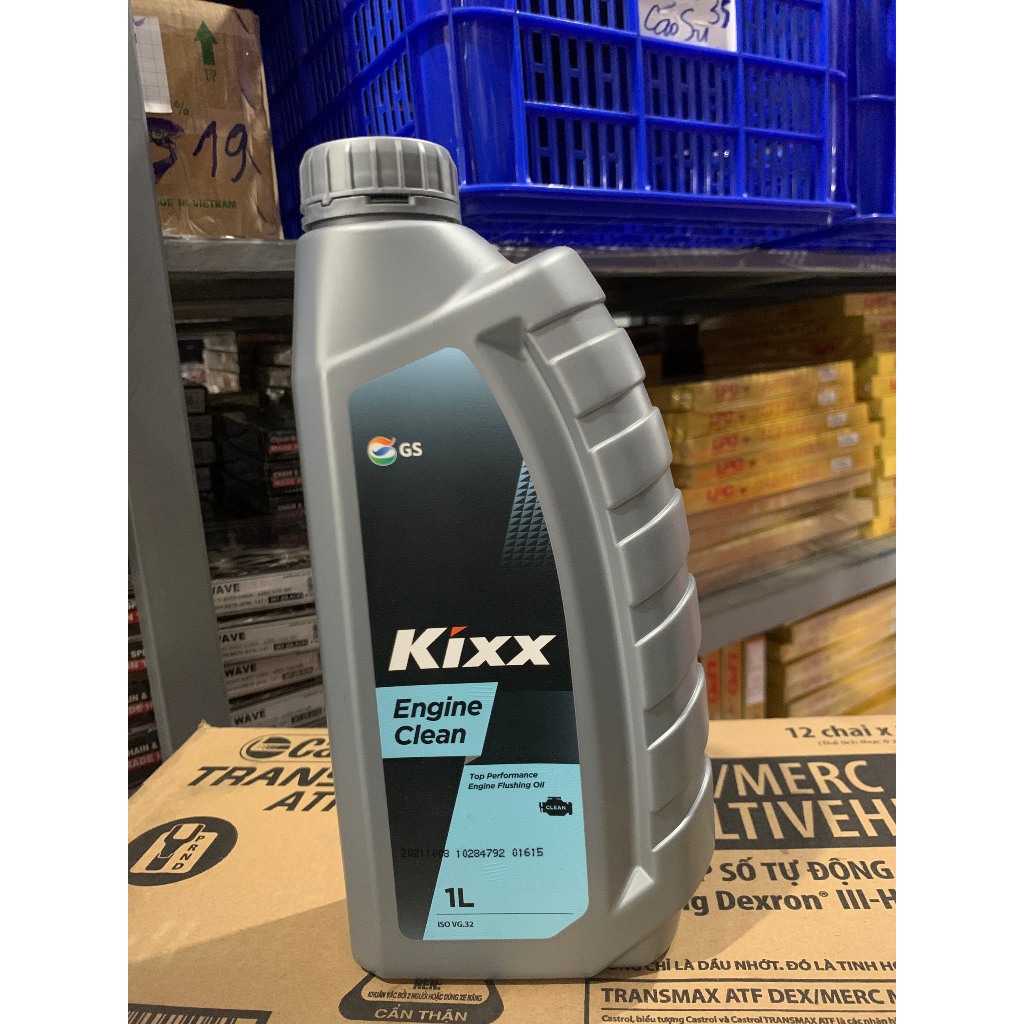 [Dầu Xúc Rửa Động Cơ ] Kixx ENGINE CLEAN – 1Lít nhập khẩu Hàn Quốc (Súc ...