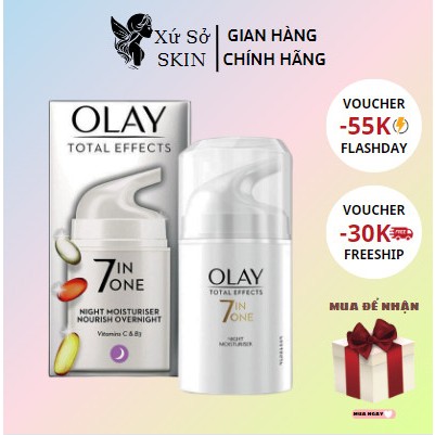 [Bản UK] Kem Dưỡng Olay Total Effects 7in1 Mẫu Mới, Trắng Da Chống Lão ...