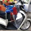 GHẾ GA XẾP INOX XE SH NAM , SH LỚN AN TOÀN CHO BÉ
