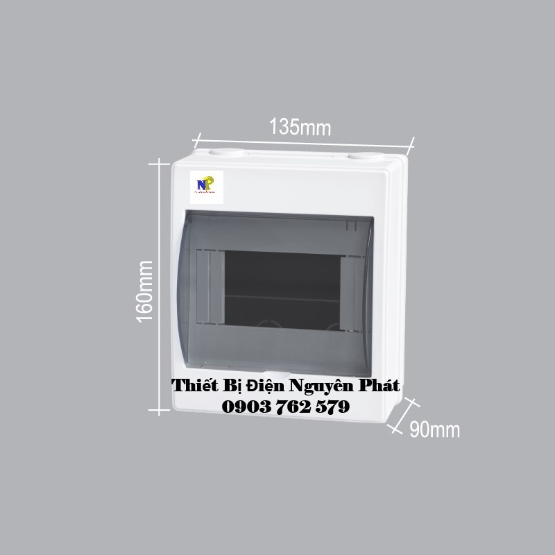 [MPE] Tủ Điện Lắp Nổi Chứa MCB 2,4,6 Cực | Shopee Việt Nam