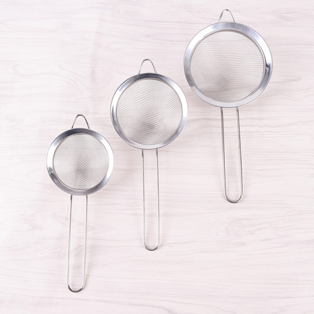 Ray Lọc Bằng Thép Không Gỉ | Rổ Lưới Inox 1 Quai Dùng Rửa Rau Quả ...