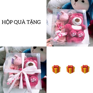 Hộp Mica Trong Suốt Nhựa Đựng Quà Hoa Bánh Kem Ga Tô Vuông KÈM RUY BĂNG Nhiều Size GQ25