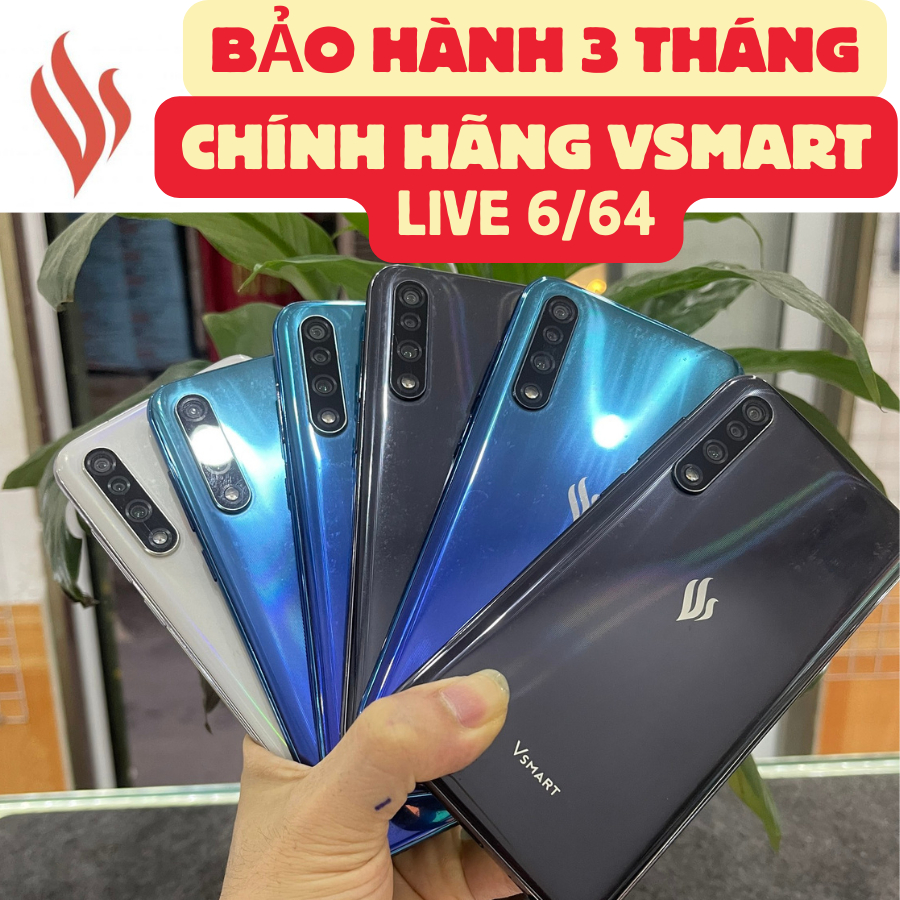 Vsmart Live cũ ram6/64 giá hơn 1 triệu | Shopee Việt Nam