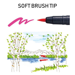 Kuretake Zig - Bút cọ Gốc Nước Fudebiyori - Kuretake Brush màu lẻ tự chọn 🌸 Calligraphy, trang trí, vẽ 🌻 quà tặng, DIY