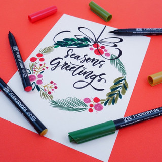 Kuretake Zig - Bút cọ Gốc Nước Fudebiyori - Kuretake Brush màu lẻ tự chọn 🌸 Calligraphy, trang trí, vẽ 🌻 quà tặng, DIY
