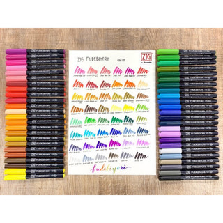 Kuretake Zig - Bút cọ Gốc Nước Fudebiyori - Kuretake Brush màu lẻ tự chọn 🌸 Calligraphy, trang trí, vẽ 🌻 quà tặng, DIY