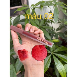 Son Kem Lì Pink Coco Mềm Mịn Dưỡng Ẩm Môi Có Ảnh Thật Chính Hãng Nội Địa Trung