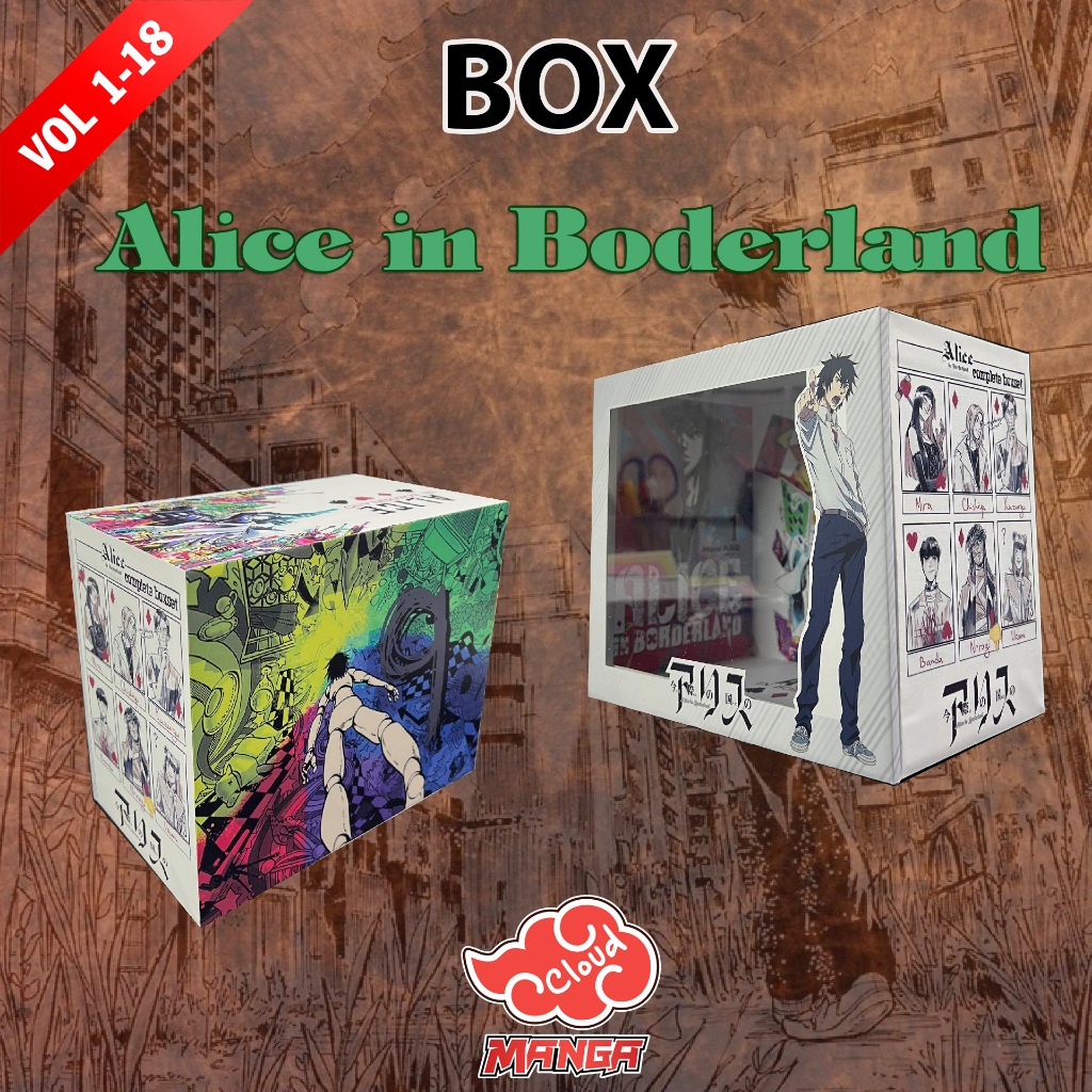 Box Alice in boder land [dùng để bày truyện tập 1 2 3 4 5 6 7 8 9 10 11 ...