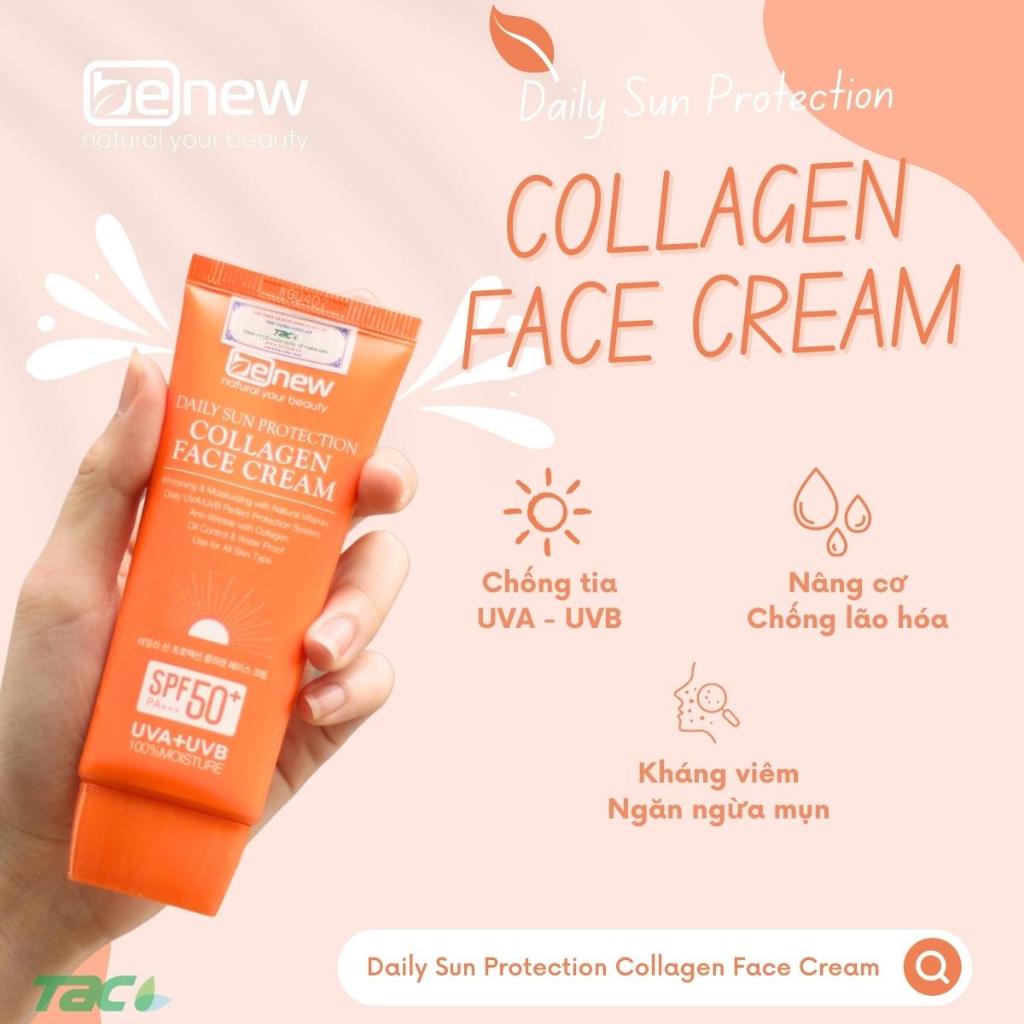 Ảnh Kem chống nắng cao cấp dành cho da mặt Benew Collagen Sun Cream 70ml 3