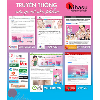 Combo Serum Kihasu 6in1 Collagen Cao Cấp Nhật Bản Dưỡng Ẩm Da, Căng Da, Sáng Đều Màu Da với Niacinamide Tranexamic Acid