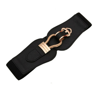 Đai váy liền, đai đầm liền, áo sơ mi, áo blazer, jumpsuit, bản rộng, chun co giãn, móc khóa kiểu kim lật W65