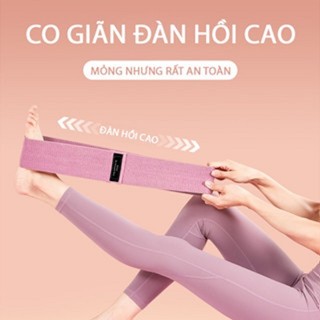 Bộ 3 Dây Kháng Lực MiniBand Tập Mông,Tập Gym,Tập Yoga 3 Mức Co Giãn Cho Người Mới Bắt Đầu