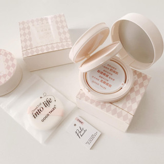 Cushion / Phấn Nước Kiêm Phấn Phủ 2 in 1 Gogo Tales Light And Nude Pressed Powder Cushion Cream GT361