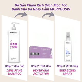 Tinh chất kích thích mọc tóc cao cấp dành cho da nhạy cảm MORPHOSIS DENSIFYING ACTIVATOR 7ML