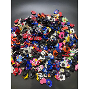 set 10 cái stiker gắn dép, đủ hình