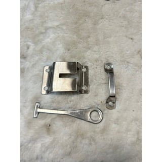 Bộ khoá móc cửa thùng xe tải chữ T. Chốt cửa thùng ô tô.