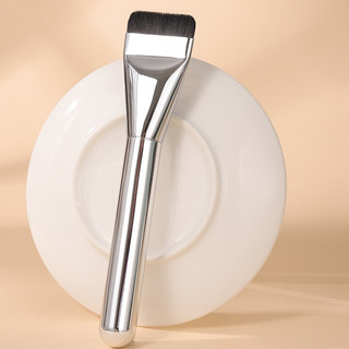 Cọ Trang Điểm Đánh Phấn Tán Nền Màu Bạc Foundation Brush Hình Vuông Chuyên Dụng Che Khuyết Điểm Tán Kem Nền