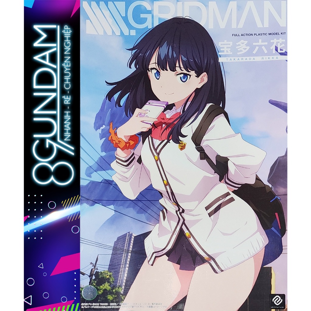Mô Hình Lắp Ráp SSSS.GRIDMAN Rikka Takarada | Shopee Việt Nam