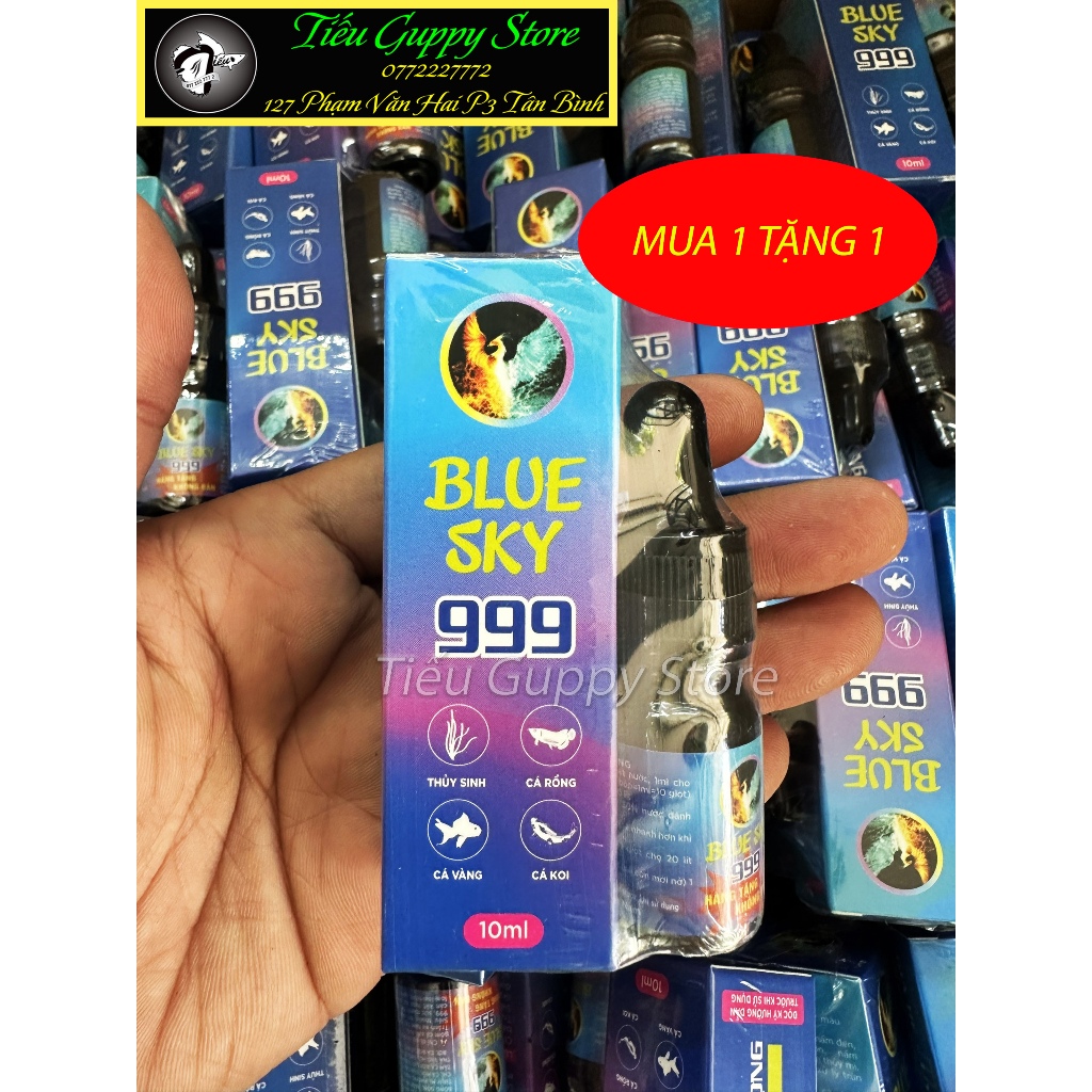 BLUE SKY 999 10ml mua 1 tặng 1 chai Blue Sky 999 5ml | Shopee Việt Nam